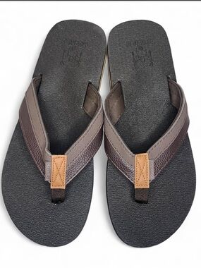 KuaiLu Mens's Flip Flops Thong Yoga Foam Outdoor Sandals Size 11 - NEW